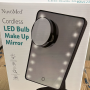 NuvoMed Cordless LED Bulb Make Up Mirror